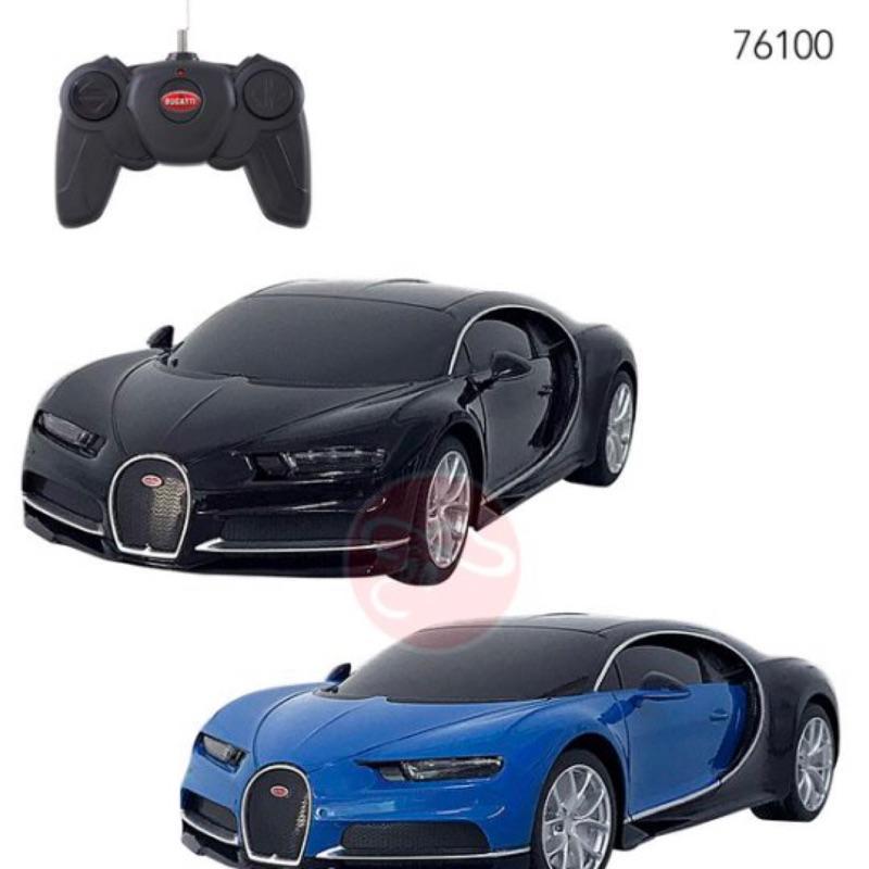 【KENTIM玩具城】1:24布加迪Bugatti Chiron新款全新原廠授權RASTAR遙控車(76100 )