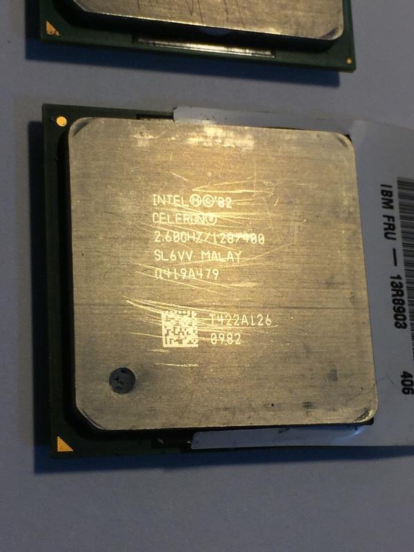 Socket 478 CPU - Intel Celeron SL6VV 2.6G