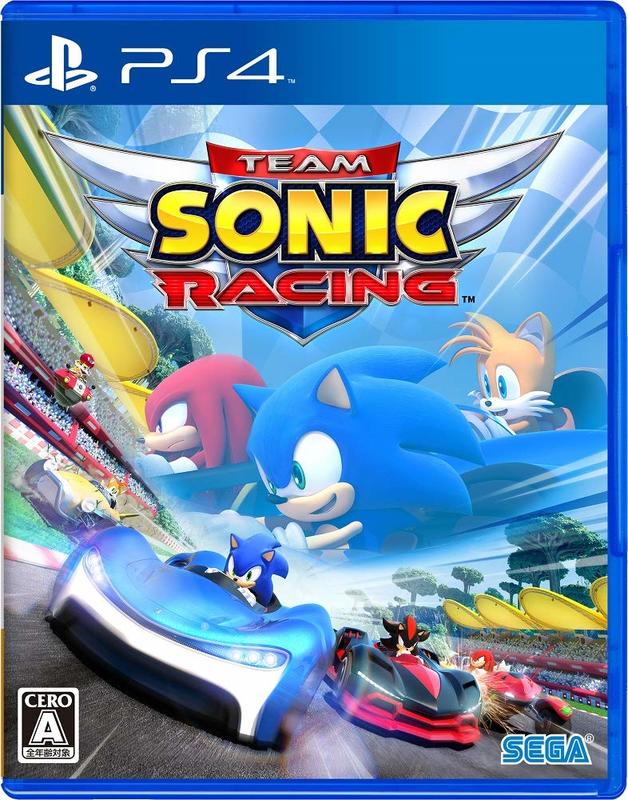 (預購2019/5/21特典依官方公布)PS4 音速小子 搭檔組隊大賽車 Team Sonic Racing 繁體中文版