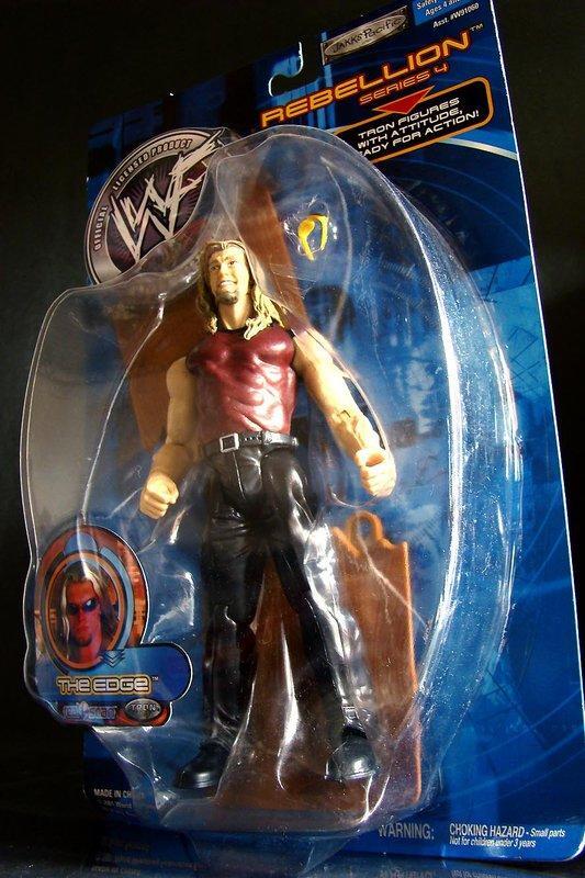 2001  美職摔角 WWF REBELLION 4  THE EDGE 亞當 約瑟夫 科普蘭 ADAM 　富貴玩具店