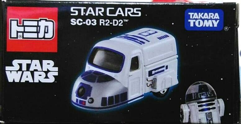 瀀 TAKARA TOMY STAR WARS CARS 星際大戰夢幻車 R2-D2 黑武士 白兵