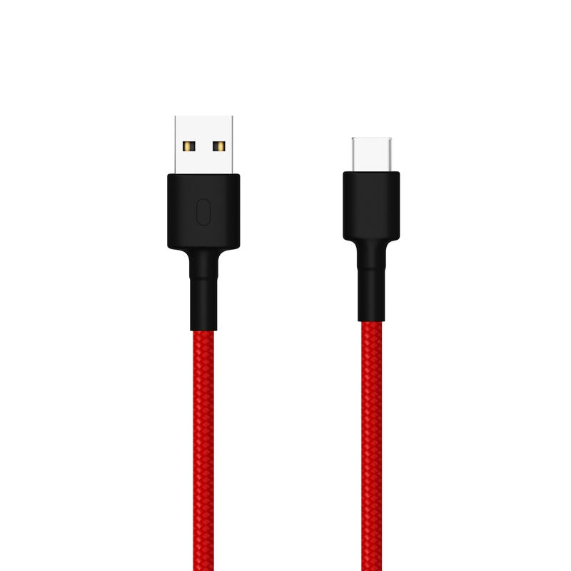 100cm 小米 USB-C 傳輸線 結實耐用 充電線 數據線 原廠 快充 安卓 1米 1M Type-C 編織線版