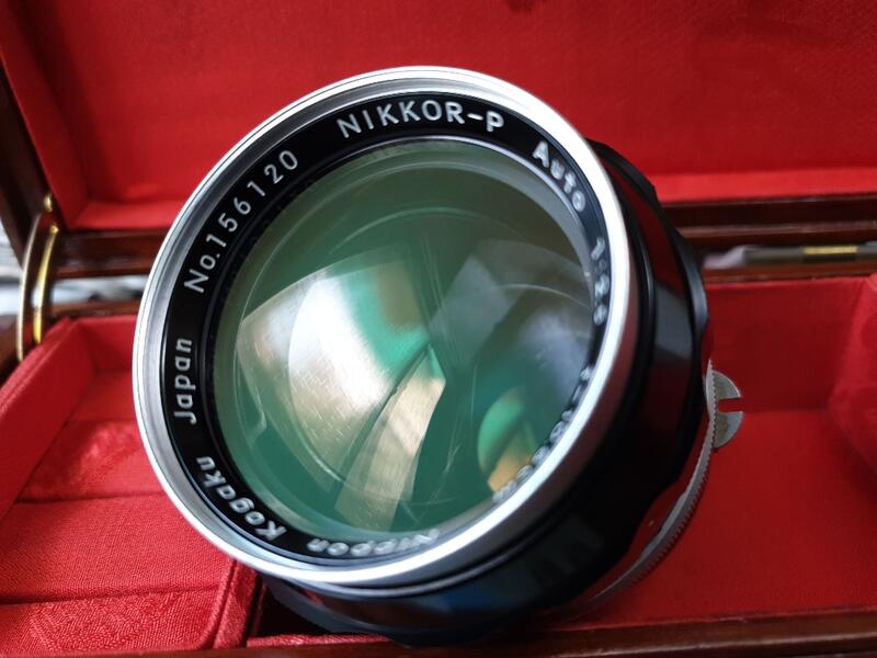 Nikon Nkkor-P. 10.5cm F2.5 阿富汗少女鏡(稀少公分鏡)