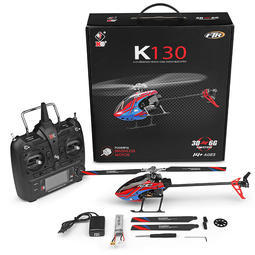 K130六通道無副翼直升機 控兼容FUTABA S-FHSS系統 請選購有專業維修的購買(單電板)