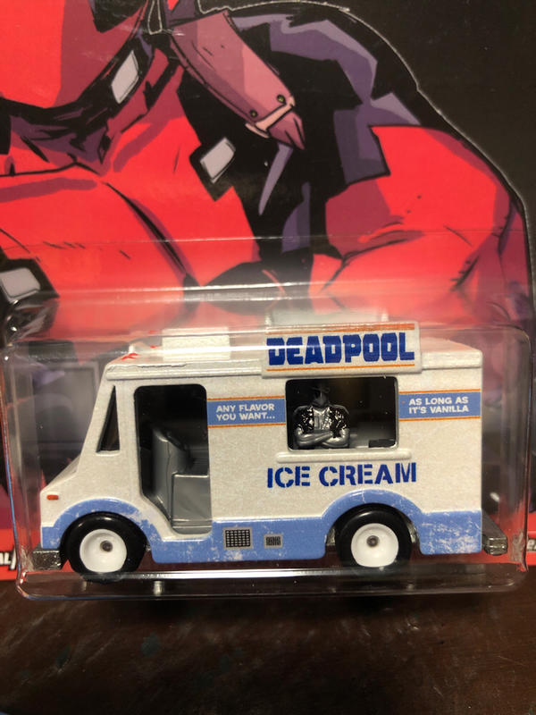 2019 Hot Wheels Deadpool Ice Cream Truck - ドローン、ヘリ、航空機
