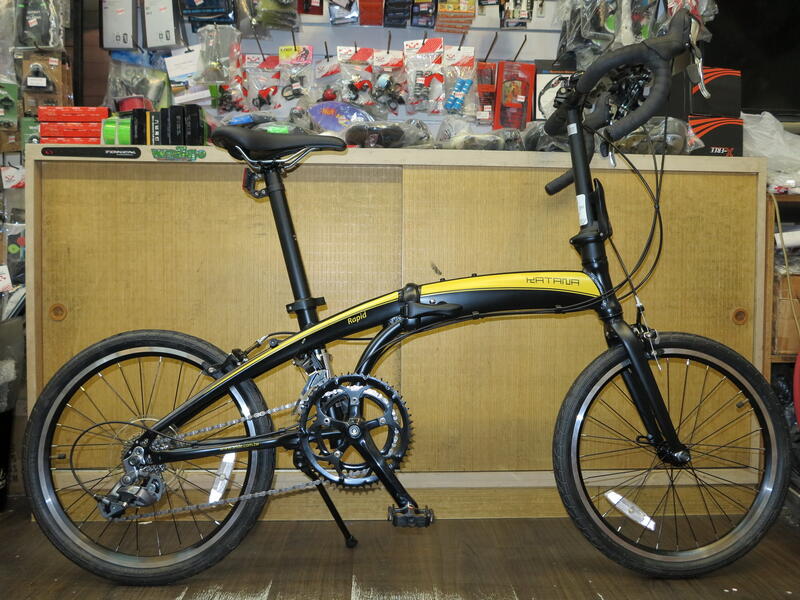 冠鑫自行車】出清價KATANA Rapid 20吋SHIMANO 16速鋁合金彎把摺疊車小