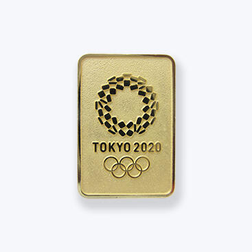 迷俱樂部｜2020東京奧運 會徽LOGO 徽章 金 [TOKYO 2020] 奧運帕運 日本官方商店 周邊商品 紀念品