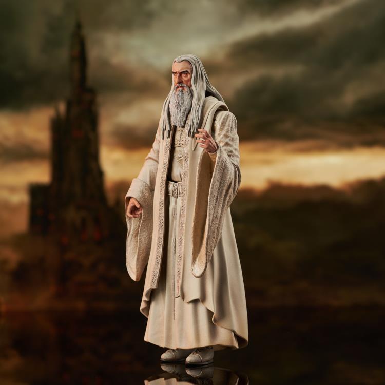 現貨 美版 Diamond Select Toys 魔戒 白袍薩魯曼 Saruman DST 魔法師 可動人偶公仔 露天市集 全台最大