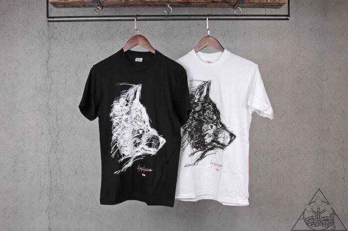 supreme×Yohji Yamamoto scribble wolf tee - Tシャツ/カットソー(半袖 ...