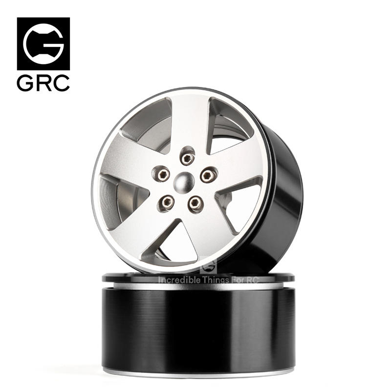 【酷輪坊】GRC 2.2“鋁合金攀岩輪框（G50款，銀色-4入）