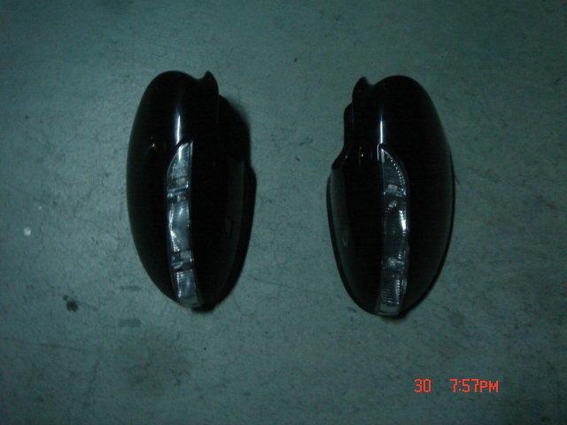 05-09年 BENZ S350 W221 正原廠左右後視鏡外殼一組含LED 方向燈