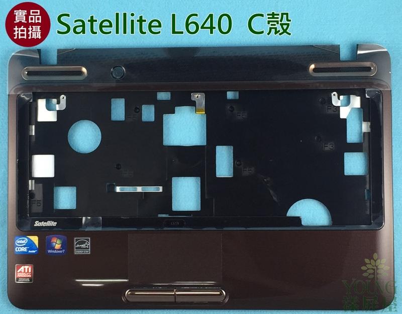 【漾屏屋】TOSHIBA 東芝 14吋 Satellite L640  筆電 C殼 C蓋 零件 帶觸摸板 咖啡色