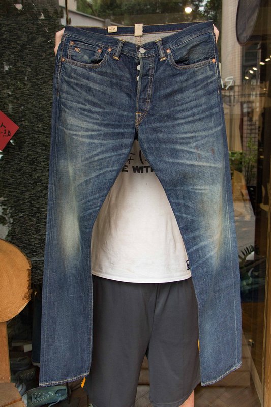 【RRL】漢德森水洗 修身小直筒褲/ Slim Henderson Wash Jeans/ W30 - 31