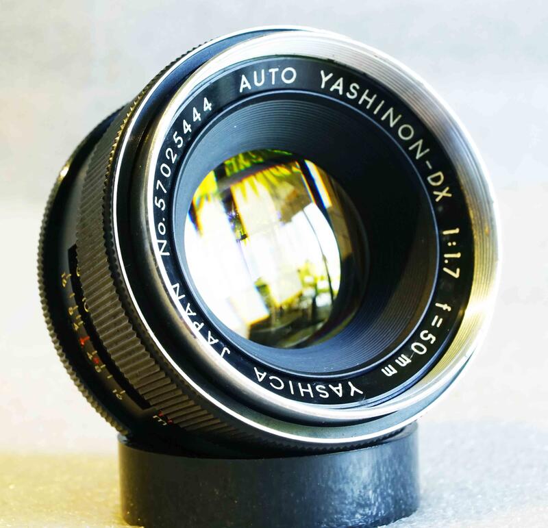 YASHICA YASHINON-DX 50mm F1.7 Yashica 50mm f1.7 Yashinon-DX Auto