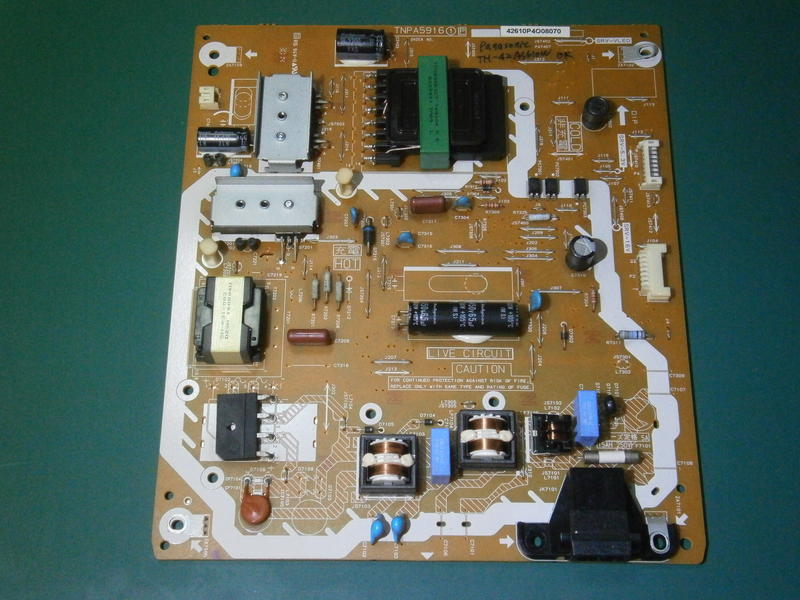 拆機良品 國際 Panasonic TH-42AS610W 液晶電視 電源板     NO.9
