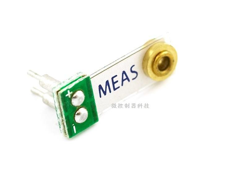 【微控】含稅、MEAS Piezo firm Vibration Sensor Small 薄膜壓電式振動傳感器 帶配重