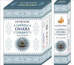 [綺異館] 印度線香 阿育吠陀 七輪 AYURVEDIC  CHAKRA   新品上市 3盒100