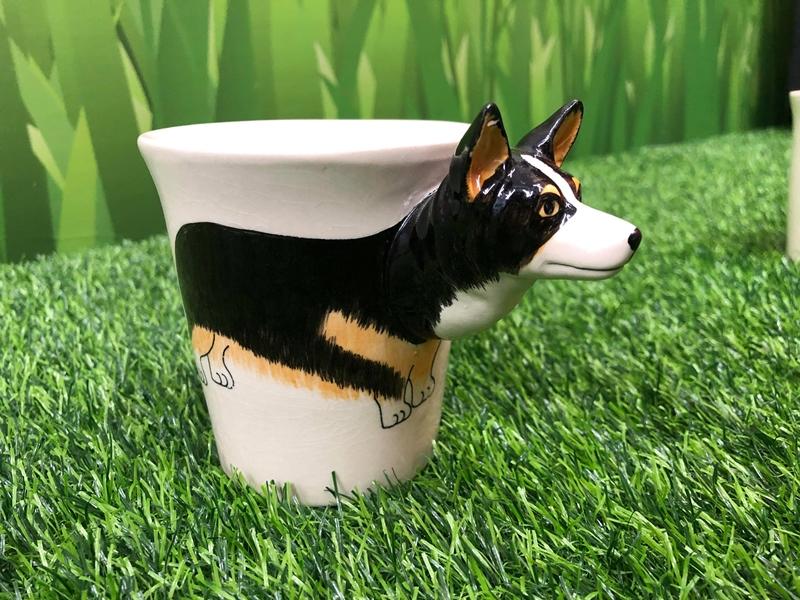 狗狗造型動物馬克杯 3D立體手繪狗狗 小狗 動物杯 手工 非陸製品