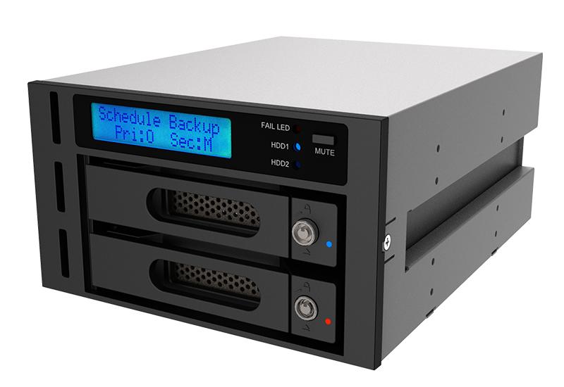 iR2622S  銳銨 磁碟陣列 排程備份 定時 自動備份 RAID 0 1