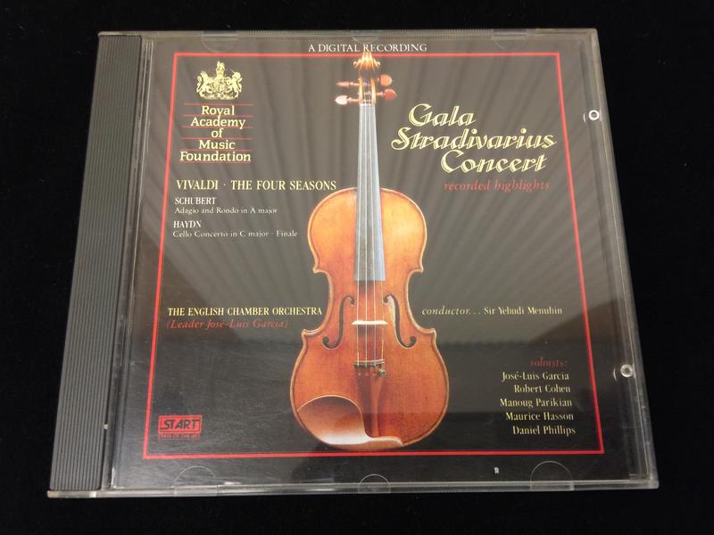 [鳴曲音響] 名琴的饗宴(Gala Stradivarius Concert) - 1988年英國初版，無IFPI