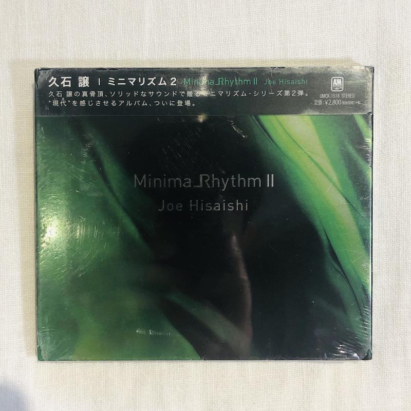 日本版 全新 久石讓 MINIMA RHYTHM 極簡旋律2 專輯 CD 宮崎駿