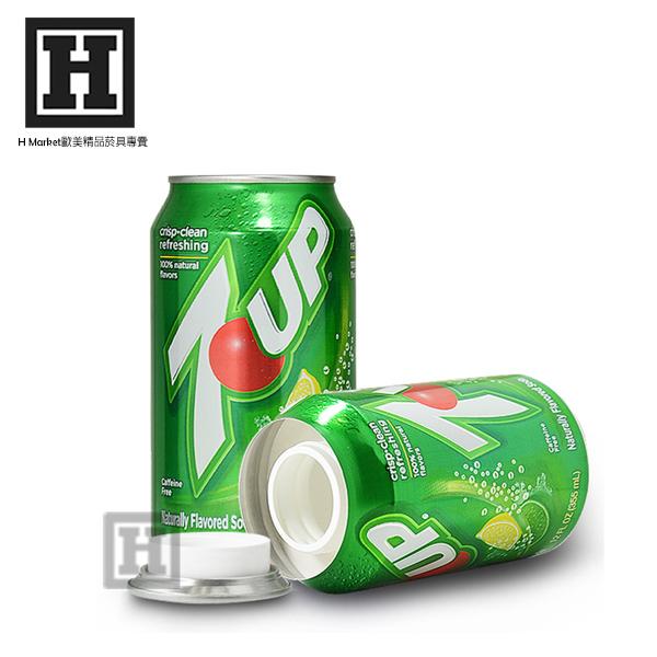 [H Market] 美國原裝進口 七喜 7UP 偽裝飲料罐 儲存罐 收藏 收納 隱密 容器 1:1 滿千免運
