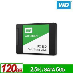 120G全新公司貨 WD SSD 120GB 2.5吋 WDS120G1G0A WD SSD 7mm固態硬碟(綠標)