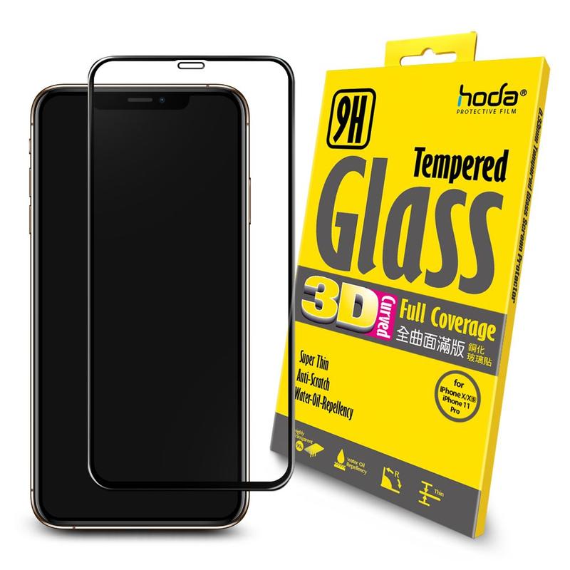 免運 hodai Phone 11 Pro XR Xs Max 保護貼 3D滿版 i11玻璃貼 熱彎曲 原廠貨 買一送一