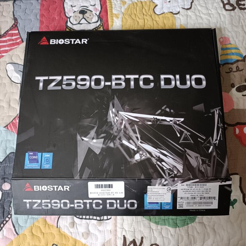 TZ590-BTC DUO主機板+G5905含建顯示CPU-2022購買極新功能正常出清