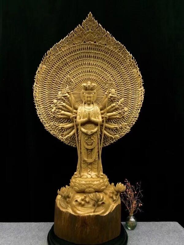 擁抱平靜：沉香觀世音菩薩，為您的生活空間注入寧靜能量與禪意