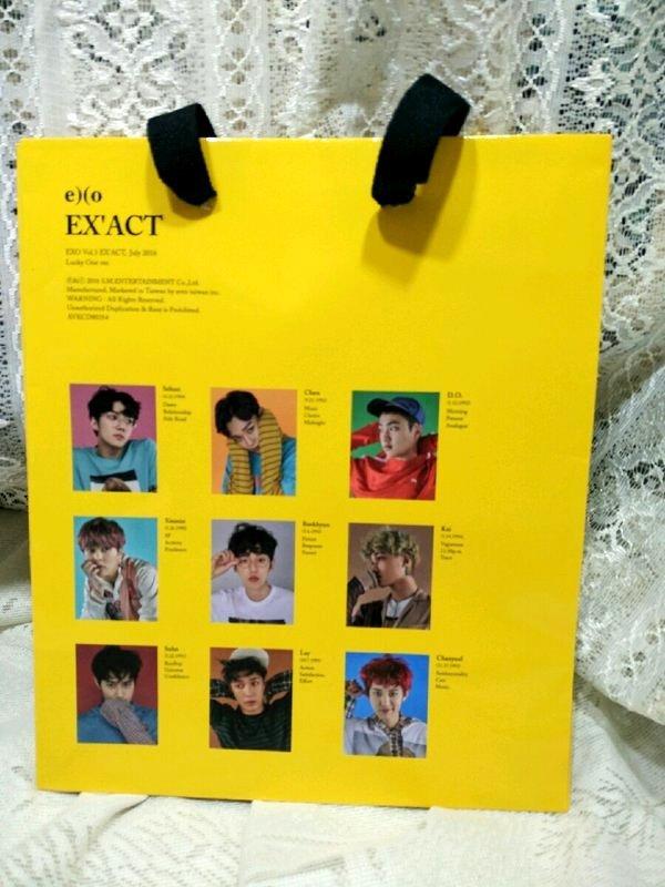 韓國EXO周邊購物袋手提袋