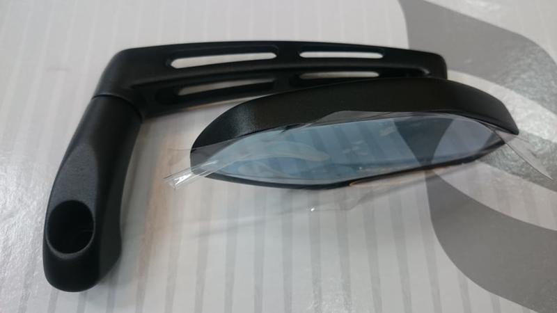 安豐二輪精品百貨---MAGAZI MG1827 鍛造牛角藍鏡 黑
