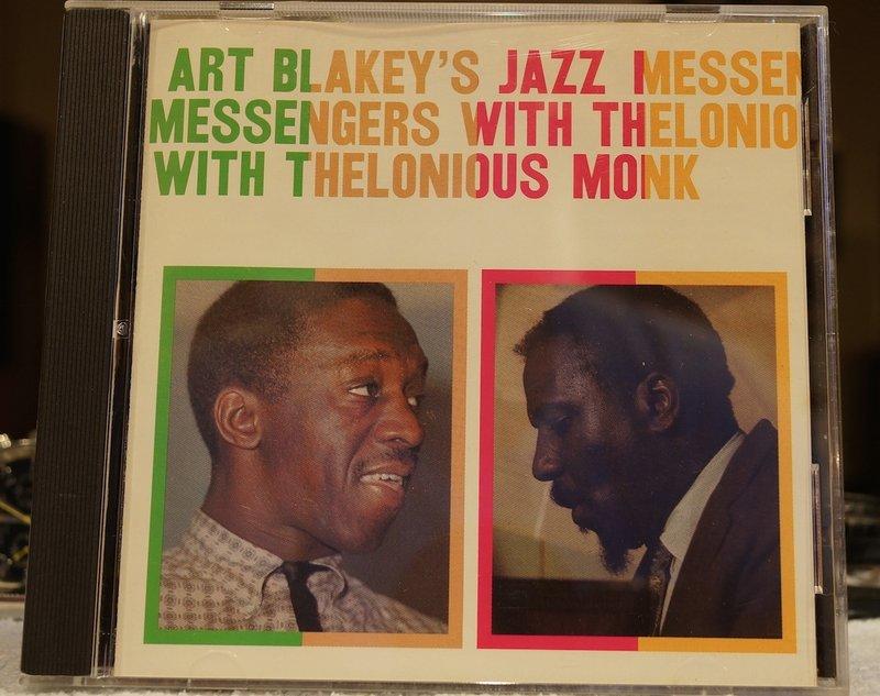 ATLANTIC爵士樂盤 ART BLAKEY'S JAZZ MESSENGERS WITH THELONIOUS MONK