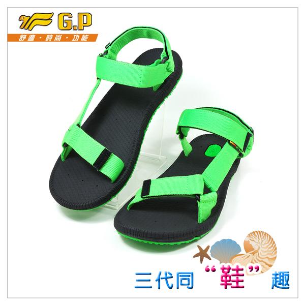 森林寶貝屋-出清價-GP-阿亮代言-輕量休閒織帶涼鞋-舒適防滑-結合時尚與機能-GP涼鞋-G5931M-60