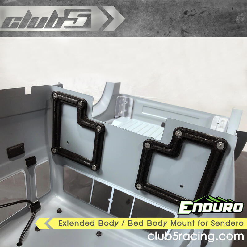 -CLUB 5-ELEMENT ENDURO 專用 車身固定支架/讓車殼不分離/改裝件 C-ELM-016