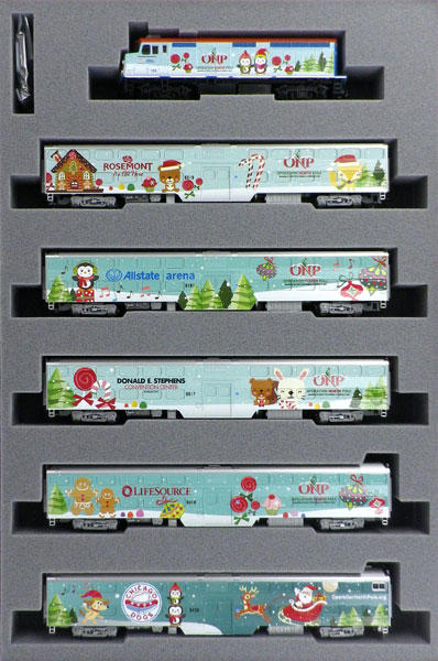 全新現貨 KATO 2017 聖誕列車 F40PH機關車/Gallery Bilevel客車 6輛