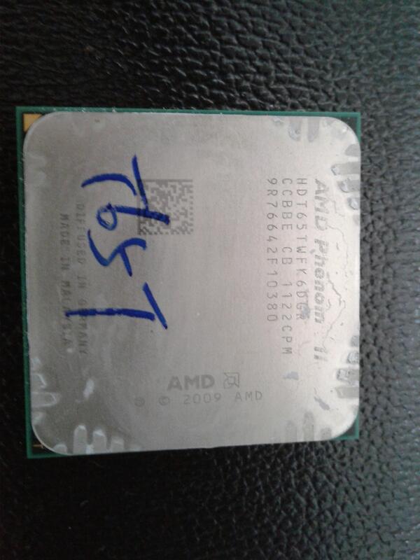 【 創憶電腦 】AMD Phenom II X6 1065T 2.9G 六核 AM3 CPU 直購價400元