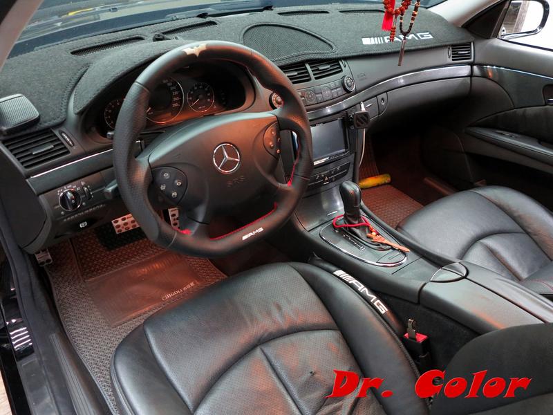 Dr. Color 玩色專業汽車包膜 M-Benz E240 內裝飾板包膜