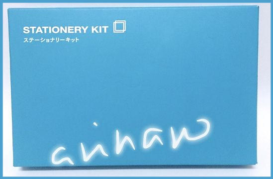 絕版現貨_MIDORI Stationery Kit Blue 藍色  迷你文具組 CL 系列超迷你文具組合/釘書機