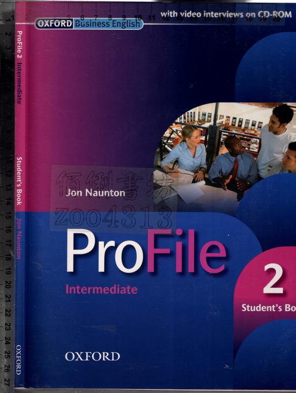 佰俐O《ProFile 2 Intermediate Student's Book 1CD》2005-Naunton