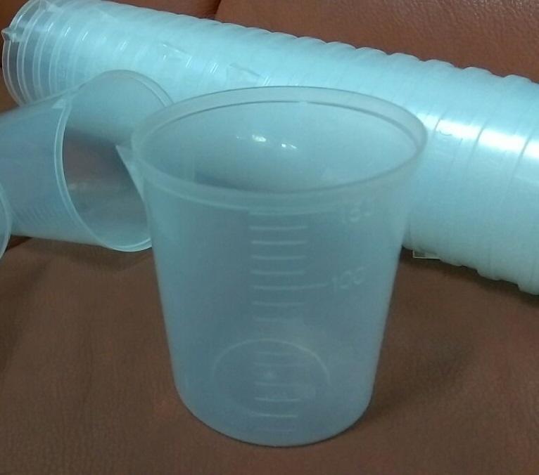 150cc量杯 有刻度 PP材質 (10個1包, 50元/包) 150ml 台灣製造 塑膠杯