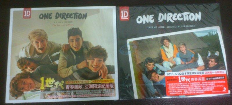 1世代    One Direction   青春無敵 亞洲限定紀念版 +  青春滿屋終極豪華特典 (CD+DVD)