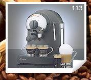 創義咖啡．capresso CP－113 卡布蘭莎小型半自動咖啡機( 目前只有銀色)﹧全新保固一年