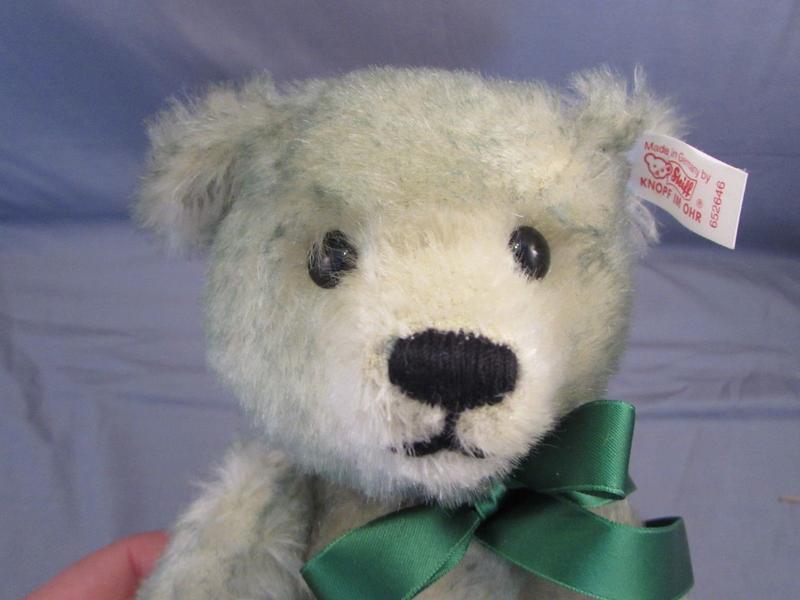 台灣第一隻紀念熊Teaddy茶熊： Steiff 德國金耳扣 1998年台灣茶熊