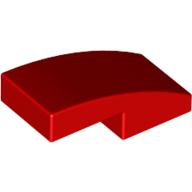 全新LEGO樂高紅色小曲面【11477】Slope Curved 2x1 (F4) 6029946
