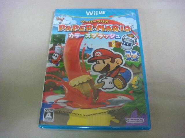 遊戲殿堂~Wii U 『紙片瑪利歐 色彩噴濺 Paper Mario 』日版全新品