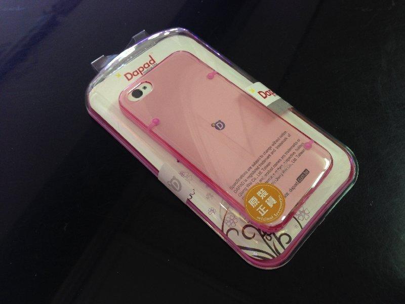 *V&C潮流*原廠DAPAD APPLE iPhone5S iPhone 5S 粉雙料背蓋 雙色保護殼 水晶殼 保護套 手機殼 可加購螢幕保護貼60起