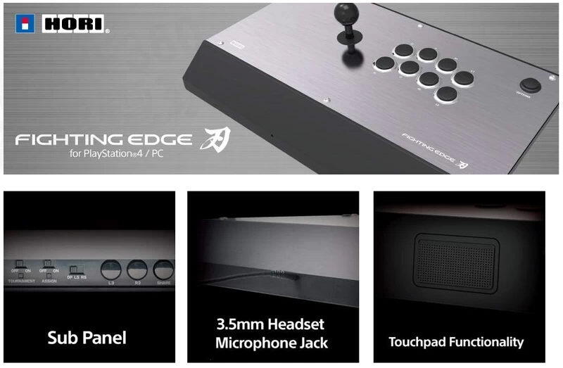 SONY PS5 PS4 PC HORI 刃大型街機搖桿格鬥搖桿大搖FIGHTING EDGE PS4