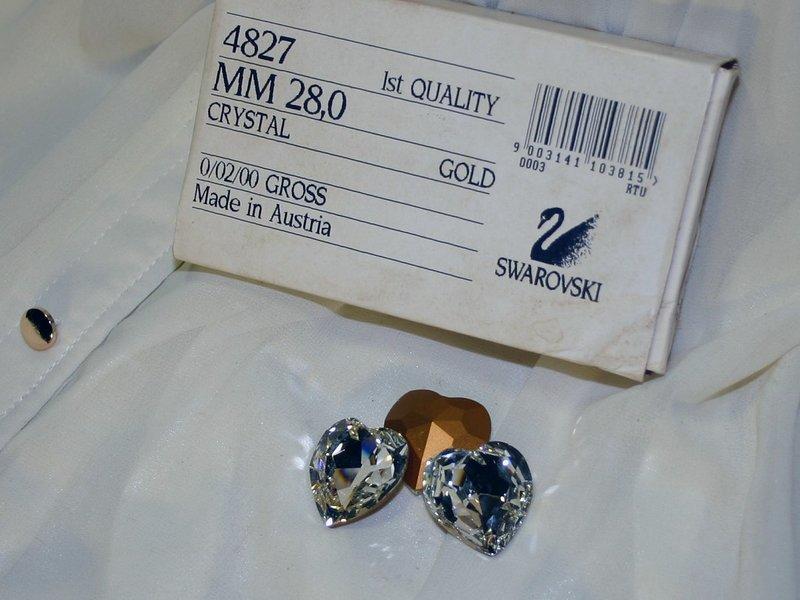 庫存多年的 施華洛世奇 水晶元素 4827 [一折大清倉] 1個$60/ 2個$100
