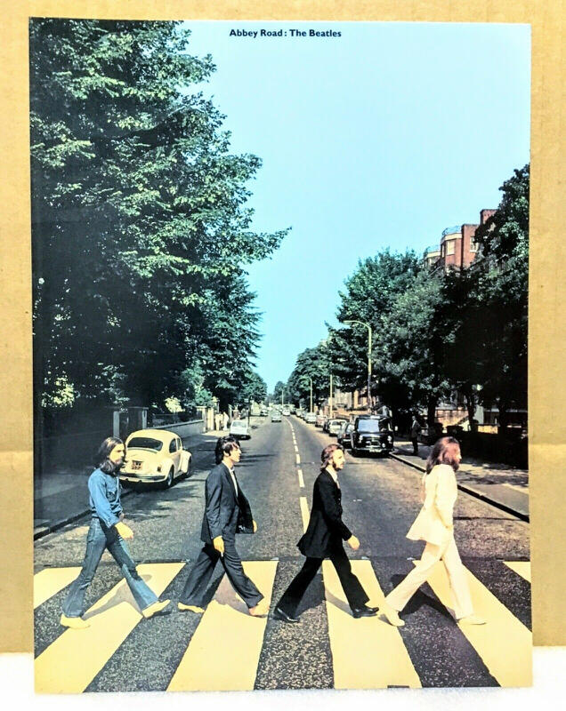 THE BEATLES ABBEY ROAD 1969 專輯/樂譜/歌本Sheet Music Songbook UK